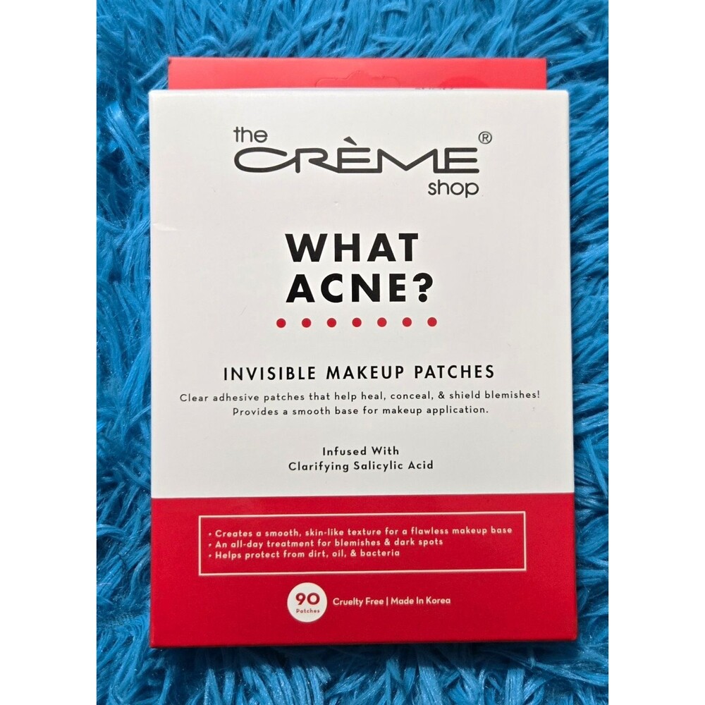 The Crème Shop What Acne? Hydrocolloid Face Patches 90 ct Salicylic Acid- Sealed